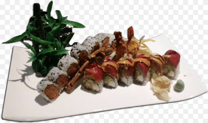 1181x699 Check Out Our Hibachi And Sushi Menu Filled With A California Roll, Dish, Food, Food Presentation, Meal Transparent PNG