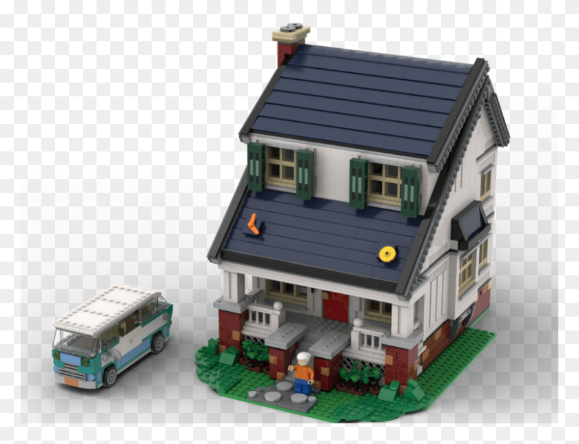 800x600 Check Out Some Pics Of The Loud House Lego Set Below Dollhouse, Toy, Housing, Building HD PNG Download