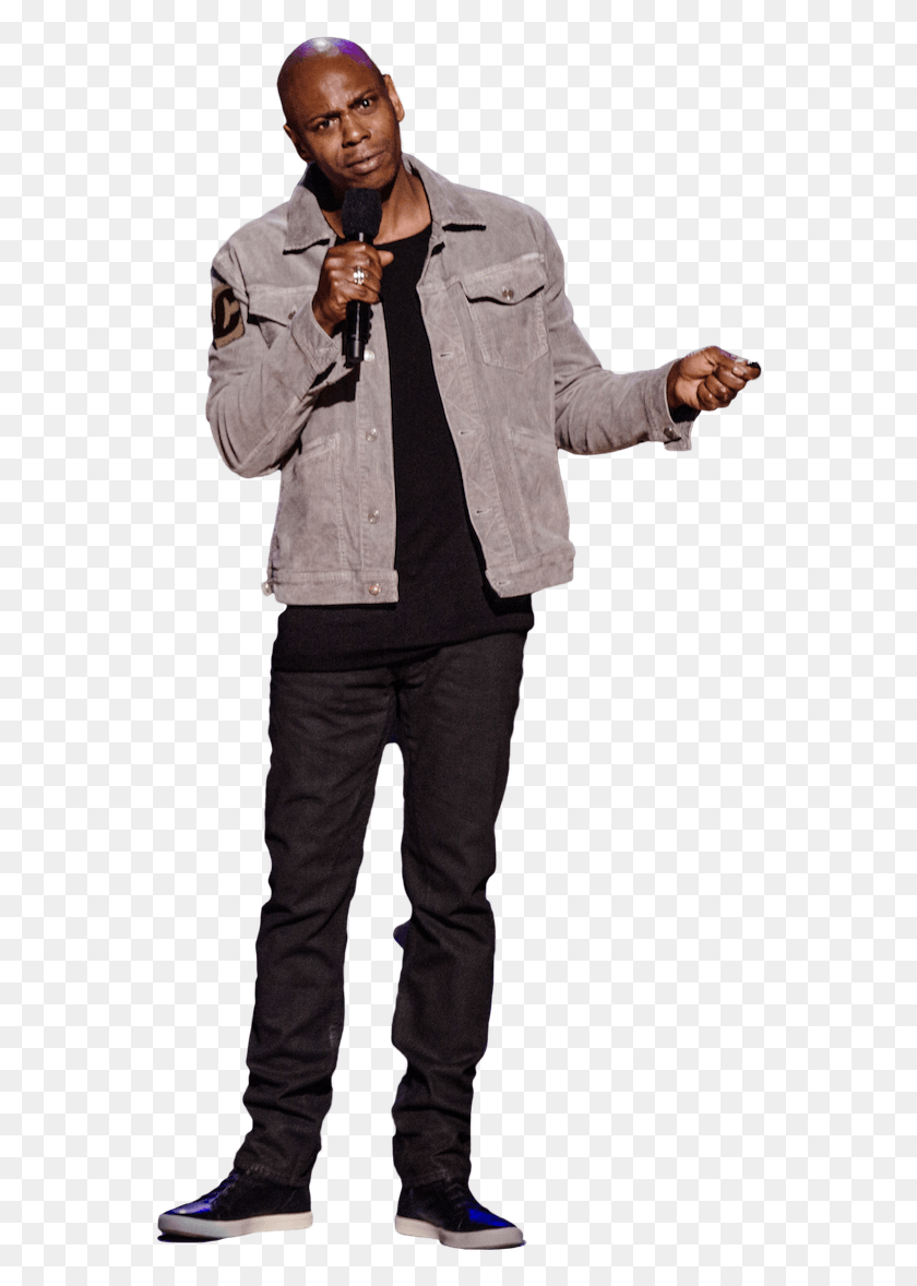 560x1118 Check Out The Trailer For Dave39s New Special Below Dave Chappelle, Person, Clothing, Sleeve HD PNG Download