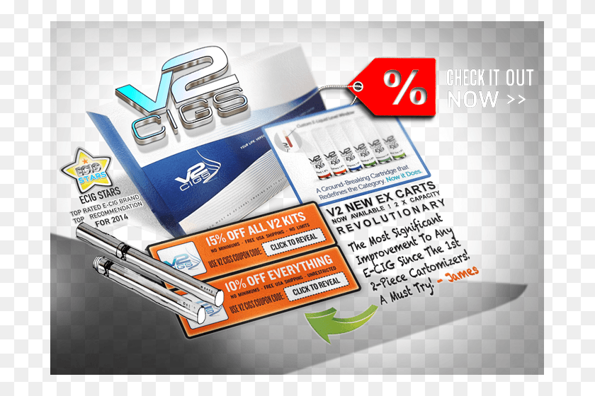 697x500 Check Out V2cigscode Flyer, Text, Paper, Poster HD PNG Download