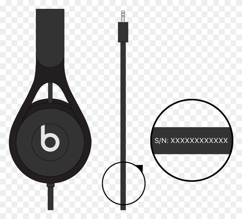 890x799 Check The Attached Cable Beats Ep Serial Number, Alcohol, Beverage, Drink HD PNG Download