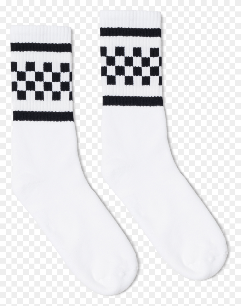 852x1102 Checkered Socks, Clothing, Apparel, Sock HD PNG Download