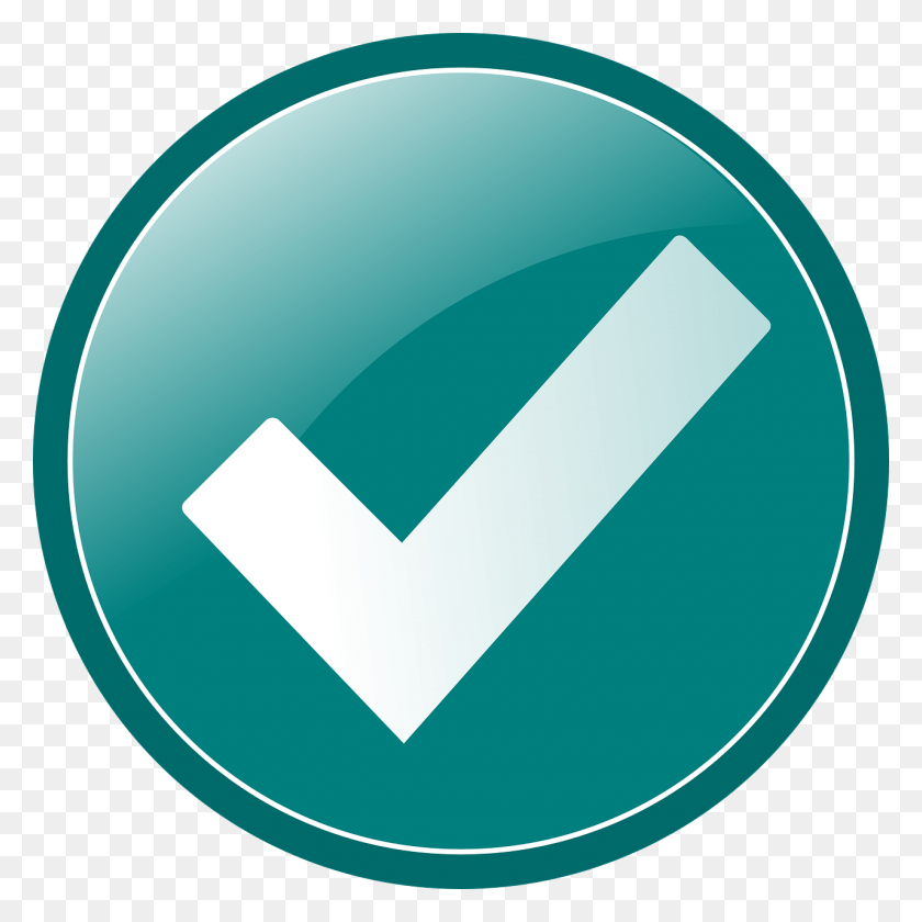 1280x1280 Checkmark Tick Check Yes Mark Choice Teal Vote Teal Tick, Logo, Symbol, Trademark HD PNG Download