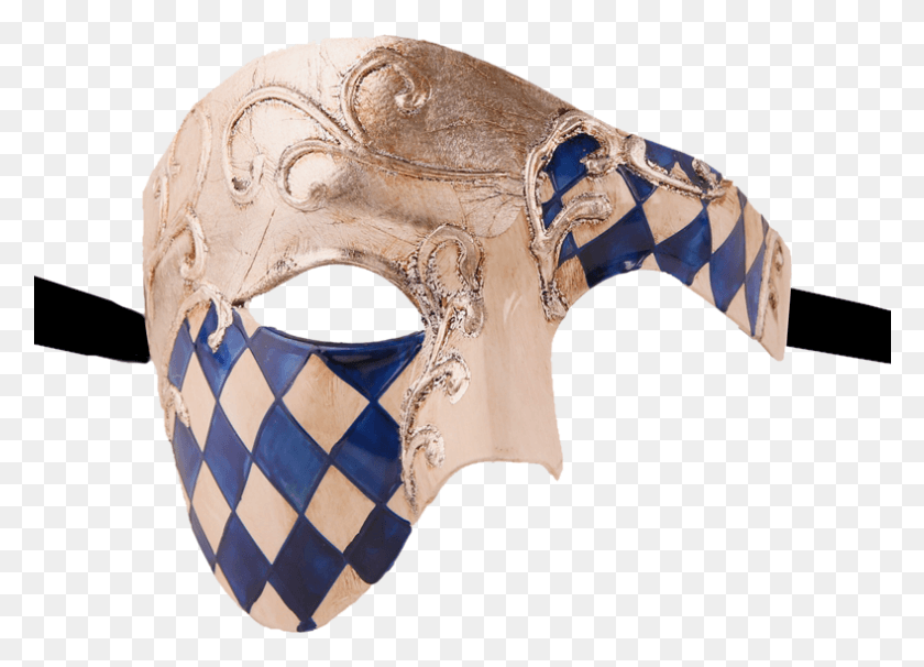 788x552 Checkred Series Vintage Phantom Of The Opera Half Face, Mask, Clothing, Apparel HD PNG Download
