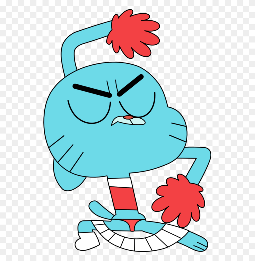 553x800 Cheer Leader Gumball Watterson Rqh604 Gumball Watterson, Outdoors, Nature, Graphics HD PNG Download