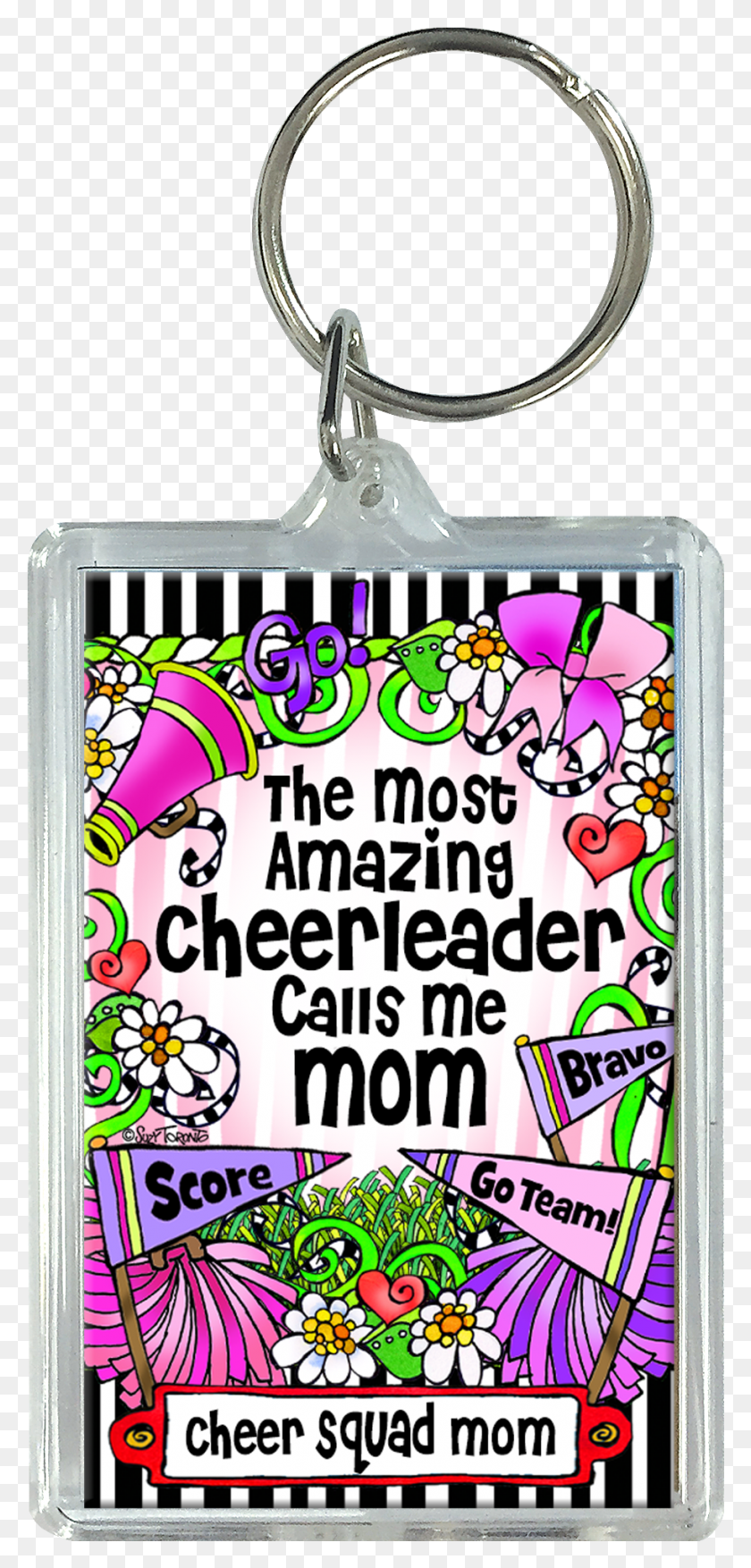 913x1983 Cheer Squad Mom Key Chain Love My Friends, Word, Text, Poster HD PNG Download