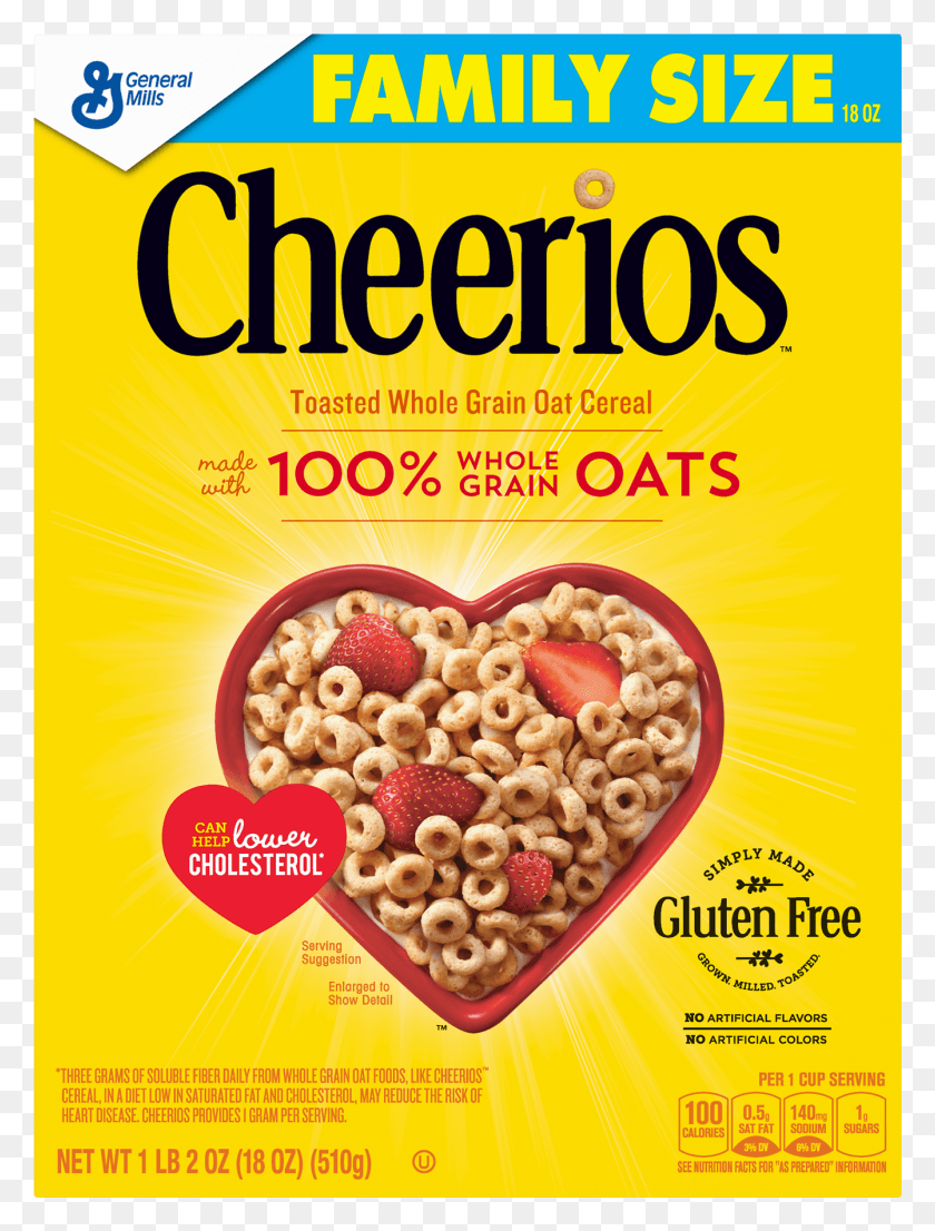 1342x1801 Cheerios, Advertisement, Poster, Flyer HD PNG Download