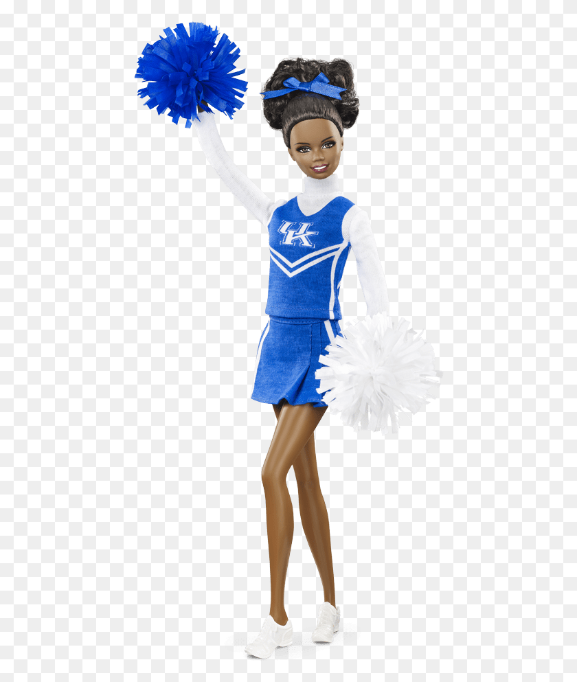 452x933 Cheerleader Barbie African American University Barbie Dolls, Costume, Person, Human Descargar Hd Png