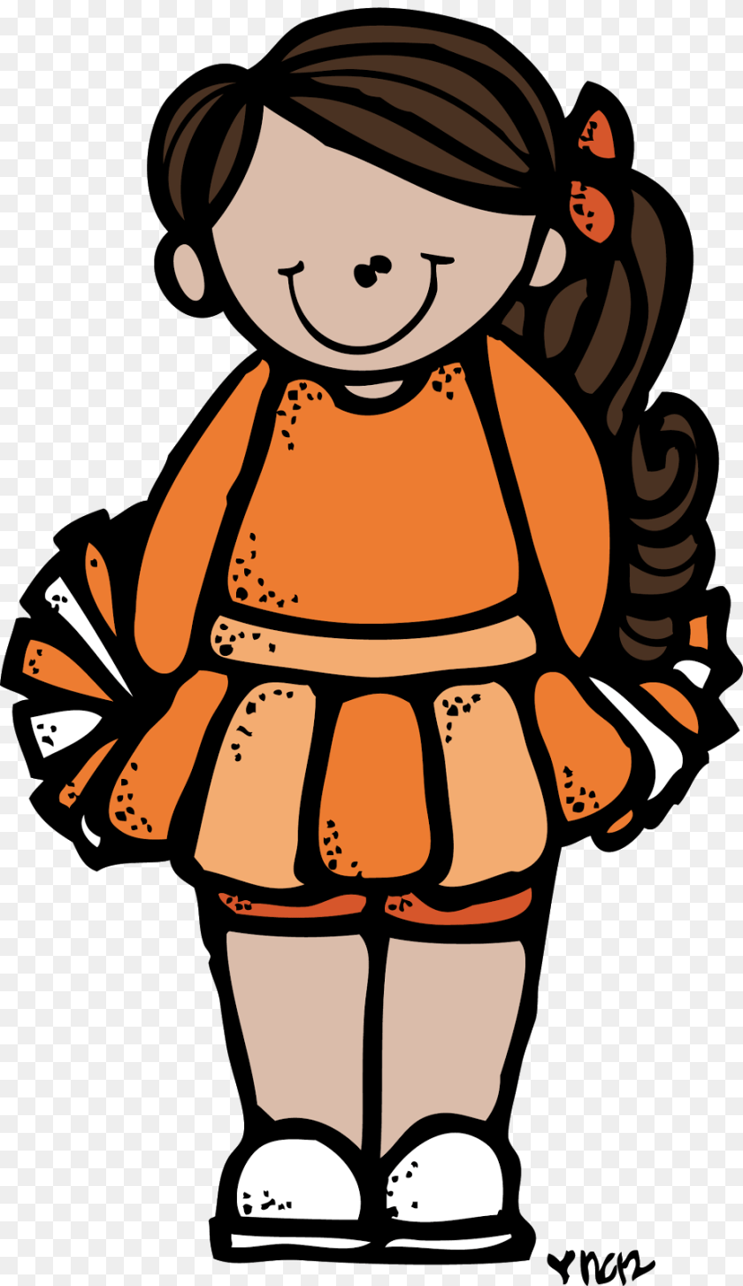 Cheerleader Melonheadz Colored, Baby, Person, Face, Head PNG