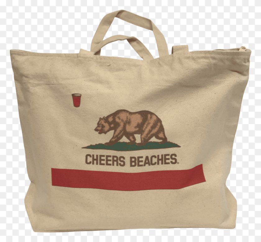 891x823 Cheers Beaches Accessories Cheers Beaches California New California Republic Flag, Bag, Tote Bag, Box HD PNG Download