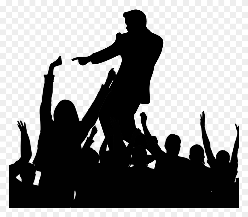 1281x1111 Cheers Icon Isolated On White Background Transparent Background Party Crowd Silhouette, Person, Human HD PNG Download