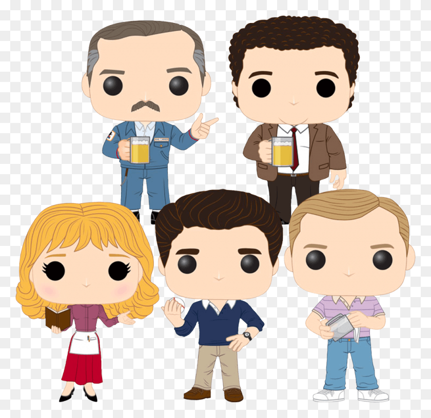 988x958 Cheers Where Everybody Knows Your Funko Pop Vinyl Bundle Cheers Funko Pop, Family, Plant, Toy HD PNG Download