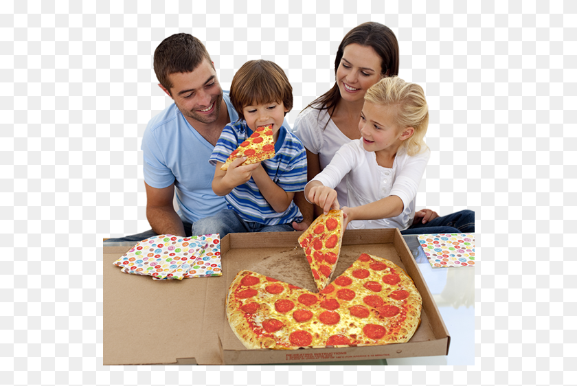 542x502 Cheese Pizzas Person Eating Pizza, Human, Dining Table, Table HD PNG Download