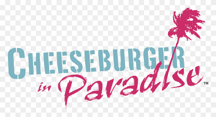 2190x1117 Cheeseburger In Paradise Logo Transparent Cheeseburger In Paradise Logo, Text, Alphabet, Symbol HD PNG Download