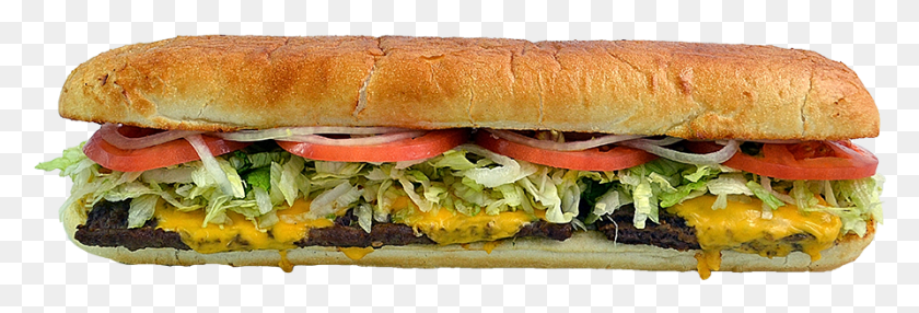 893x259 Cheeseburger Sub, Sandwich, Food, Burger HD PNG Download