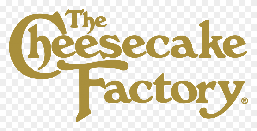 2794x1325 Cheesecake Factory Logo, Text, Alphabet, Number HD PNG Download