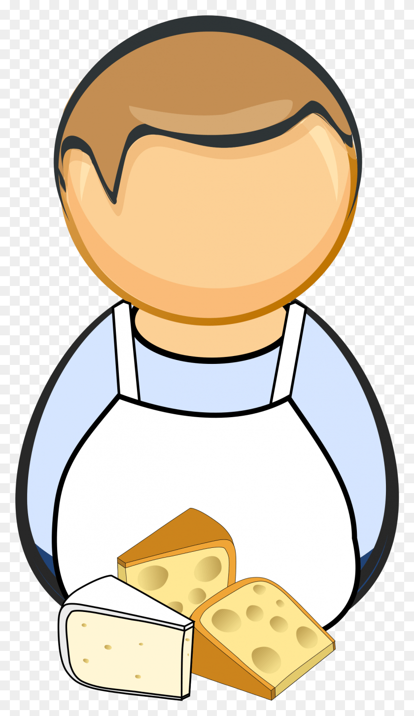 1271x2269 Cheesemonger Cheese Maker Clip Arts Bread And Pastry Clipart, Outdoors, Nature, Ball HD PNG Download