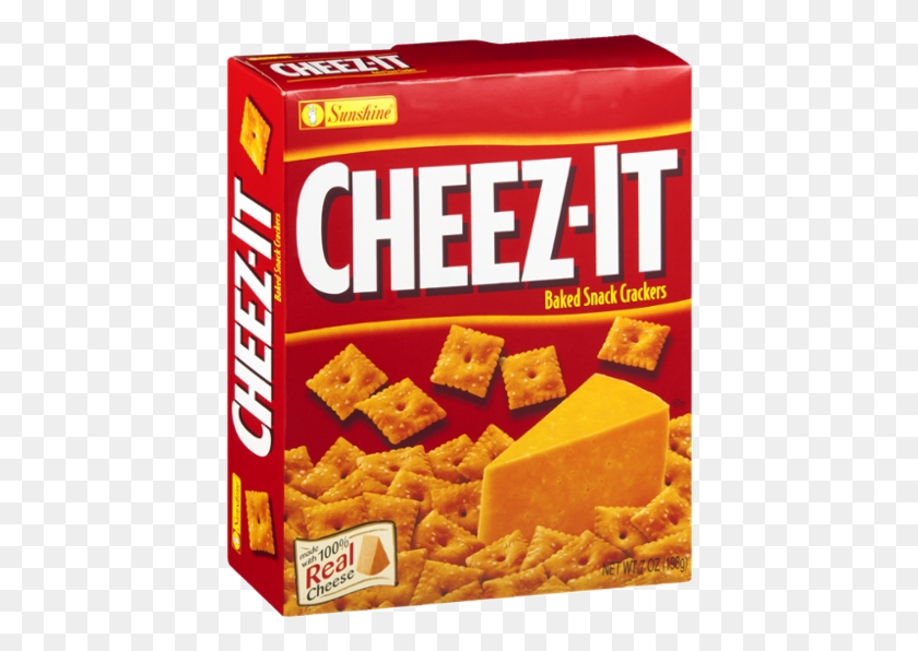 428x536 Cheez It Cheez It Original Baked Snack Crackers White Reduced Fat Cheez Its, Bread, Food, Cracker HD PNG Download