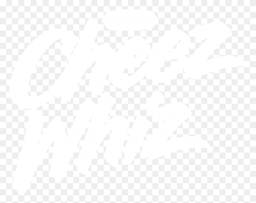2191x1701 Descargar Png Cheez Whiz Logo Blanco Y Negro Johns Hopkins Logo Blanco, Texto, Alfabeto, Escritura A Mano Hd Png