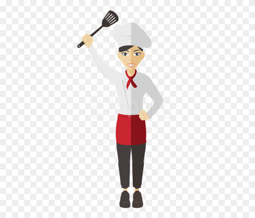 337x660 Chef Clipart Images Background Chefe De Cozinha Mulher, Person, Human, Performer HD PNG Download