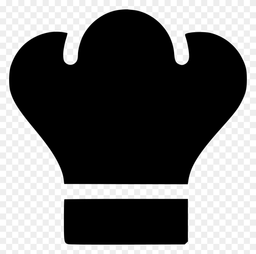 980x972 Chef Hat Cook Hat Comments, Stencil, Light HD PNG Download