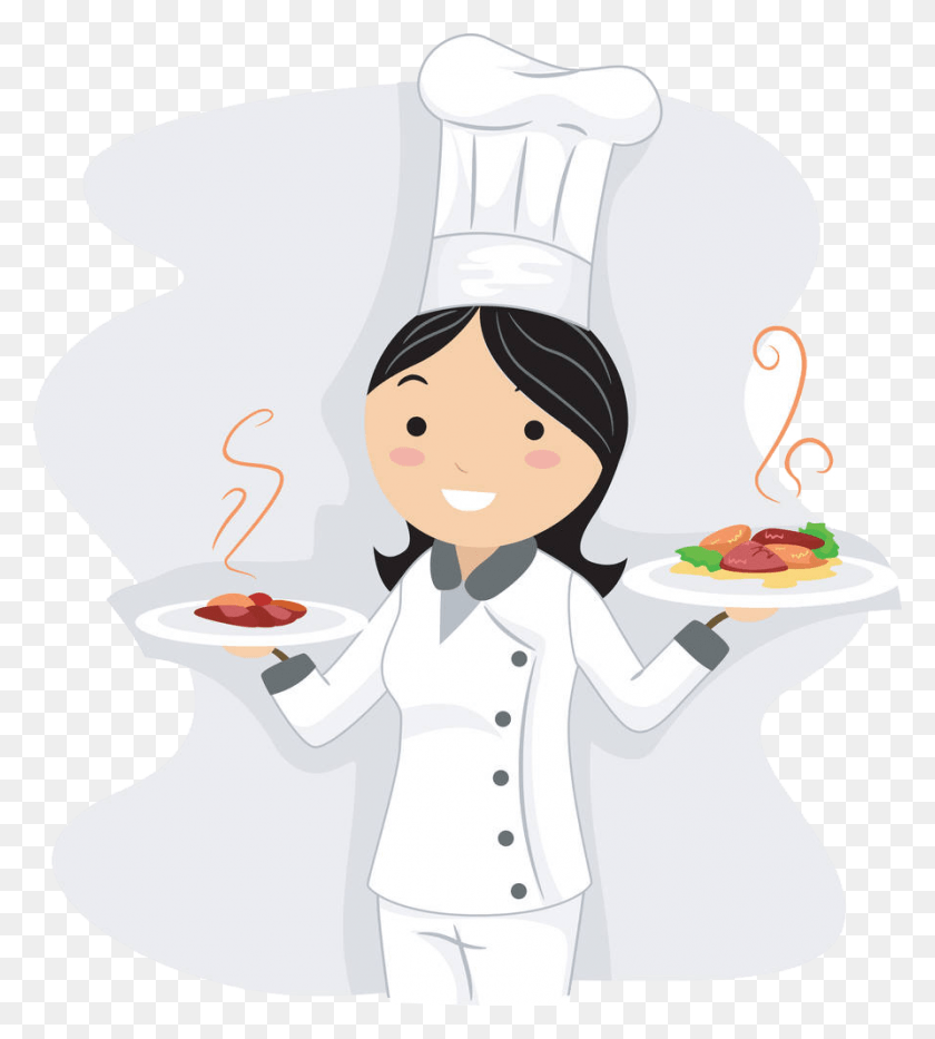 893x1000 Chef Royalty Woman Chef HD PNG Download