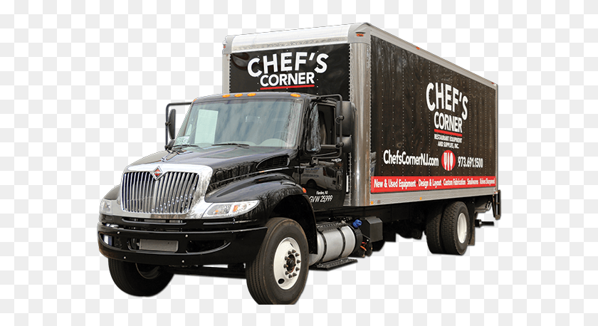 570x398 Chefs Corner Nj Truck Trailer Truck, Автомобиль, Транспорт, Грузовик С Прицепом Hd Png Скачать