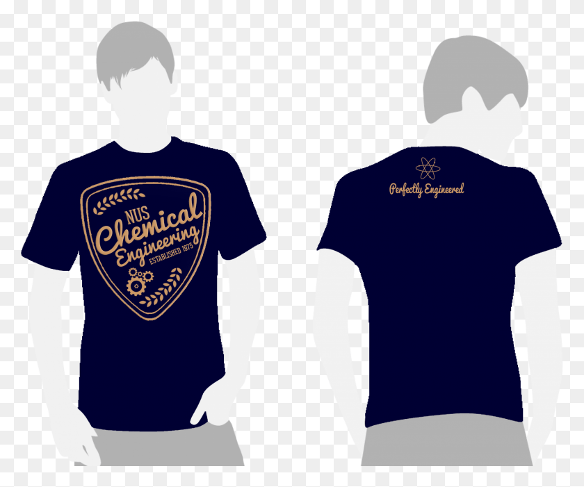 1824x1501 Chem Eng Shirt Design Black T Shirt Template, Clothing, Apparel, Sleeve HD PNG Download
