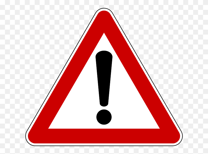 640x563 Chemical Spill Update Panneau Attention, Symbol, Triangle, Sign HD PNG Download