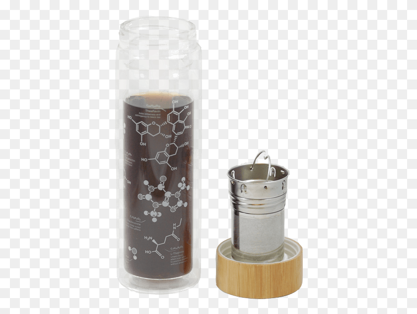 380x572 Chemistry Of Tea Glass Bottle Glass Bottle, Bucket, Milk, Beverage HD PNG Download
