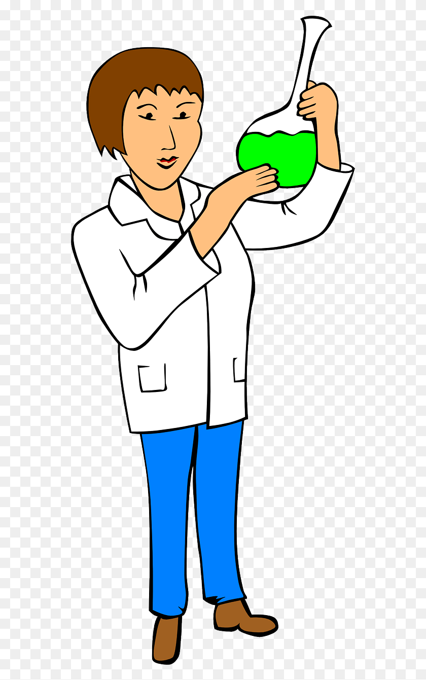 565x1281 Chemists Clipart, Person, Human, Shirt HD PNG Download