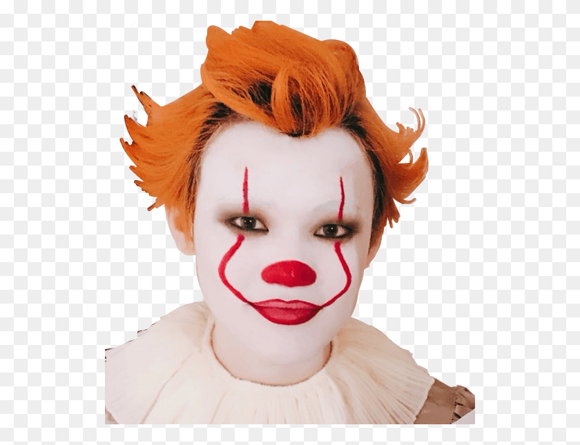 536x585 Chenle Pennywise Halloween Clown Creepy Taeyong Chenle, Performer, Person, Human HD PNG Download