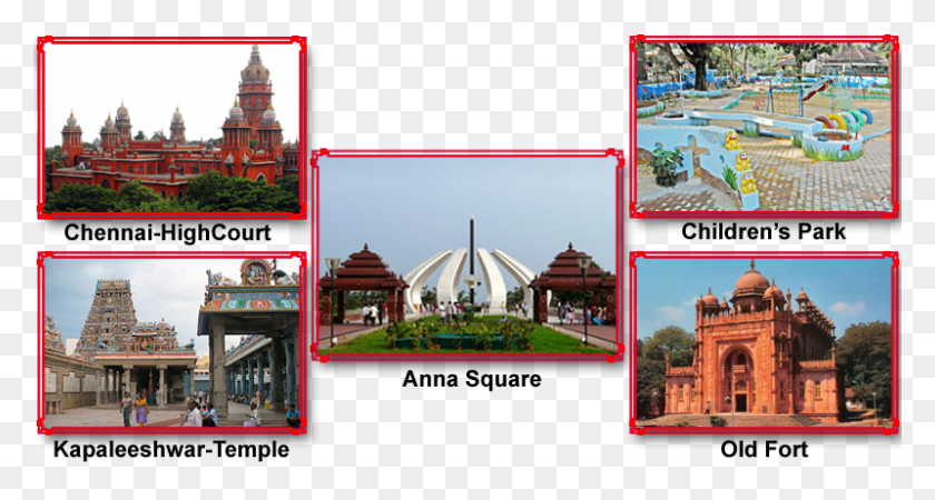 800x400 Chennai Tourist Places Tirupati Tourist Place, Collage, Poster, Advertisement HD PNG Download