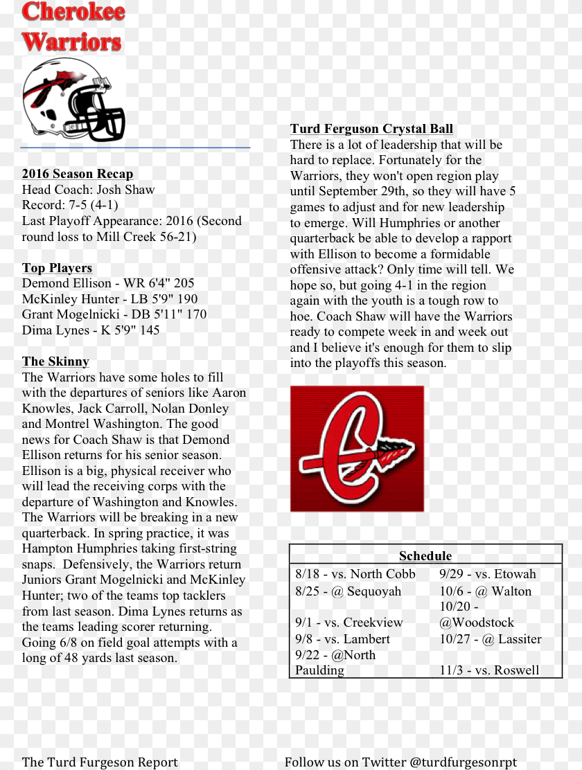 Cherokee Warriors Preview Cherokee High School, Logo, Person Sticker PNG