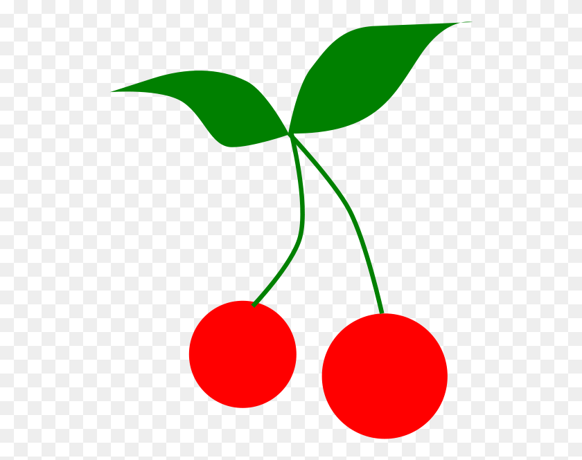 525x605 Cherries Clip Art Clip Art Cherry Transparent, Plant, Fruit, Food HD PNG Download
