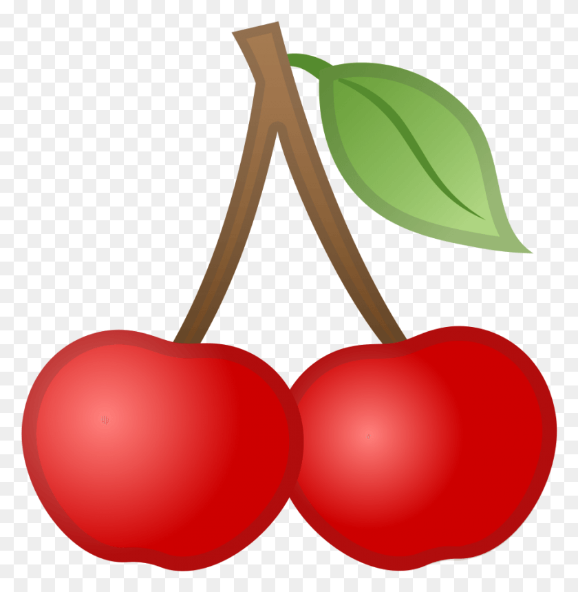 900x924 Cherries Icon Cherry Emoji, Plant, Lamp, Fruit HD PNG Download