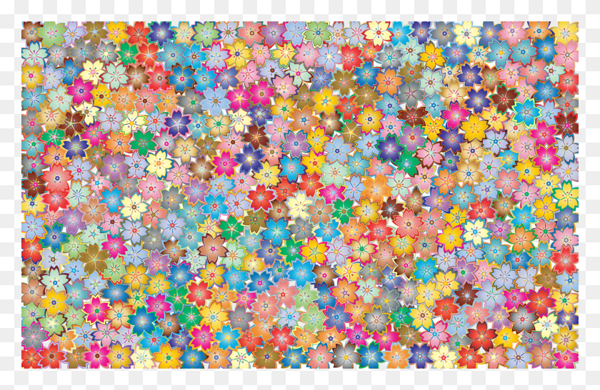 1280x800 Cherry Blossom Computer Icons Flower Blossoms Background, Rug, Paper, Pattern HD PNG Download