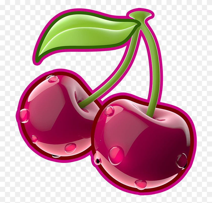 720x744 Cherry01 Twinspin Twinhappiness Miniatura Ilustración, Planta, Fruta, Alimentos Hd Png