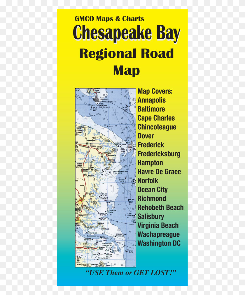 451x953 Плакат С Региональной Дорожной Картой Чесапикского Залива, Диаграмма, Участок, Атлас Hd Png Скачать