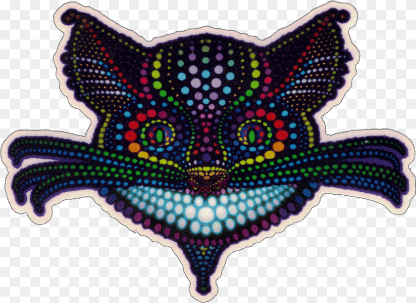 Cheshire Cat Face Decal, Pattern, Accessories, Fractal, Ornament Transparent PNG