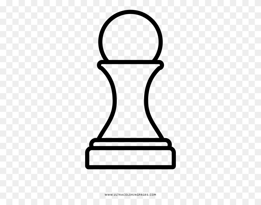 295x600 Раскраска Шахматная Пешка, Серый, Мир Варкрафта Png Скачать