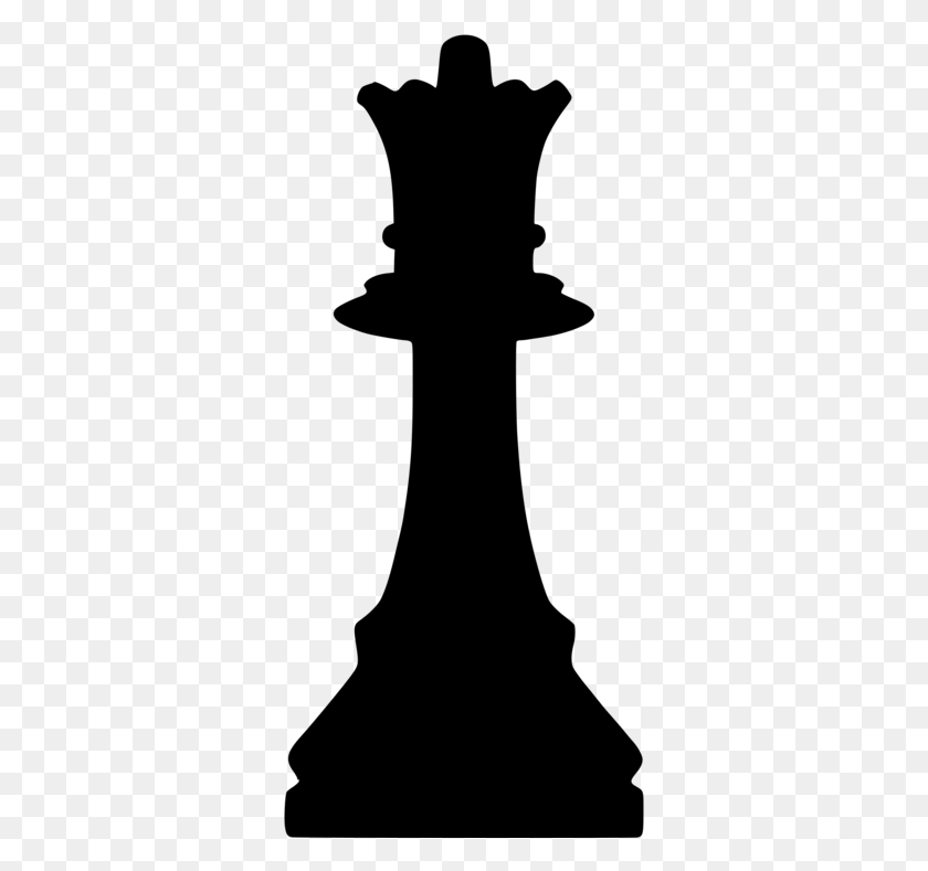 327x729 Chess Piece Queen Bishop King Queen Chess Piece Clipart, Gray, World Of Warcraft HD PNG Download