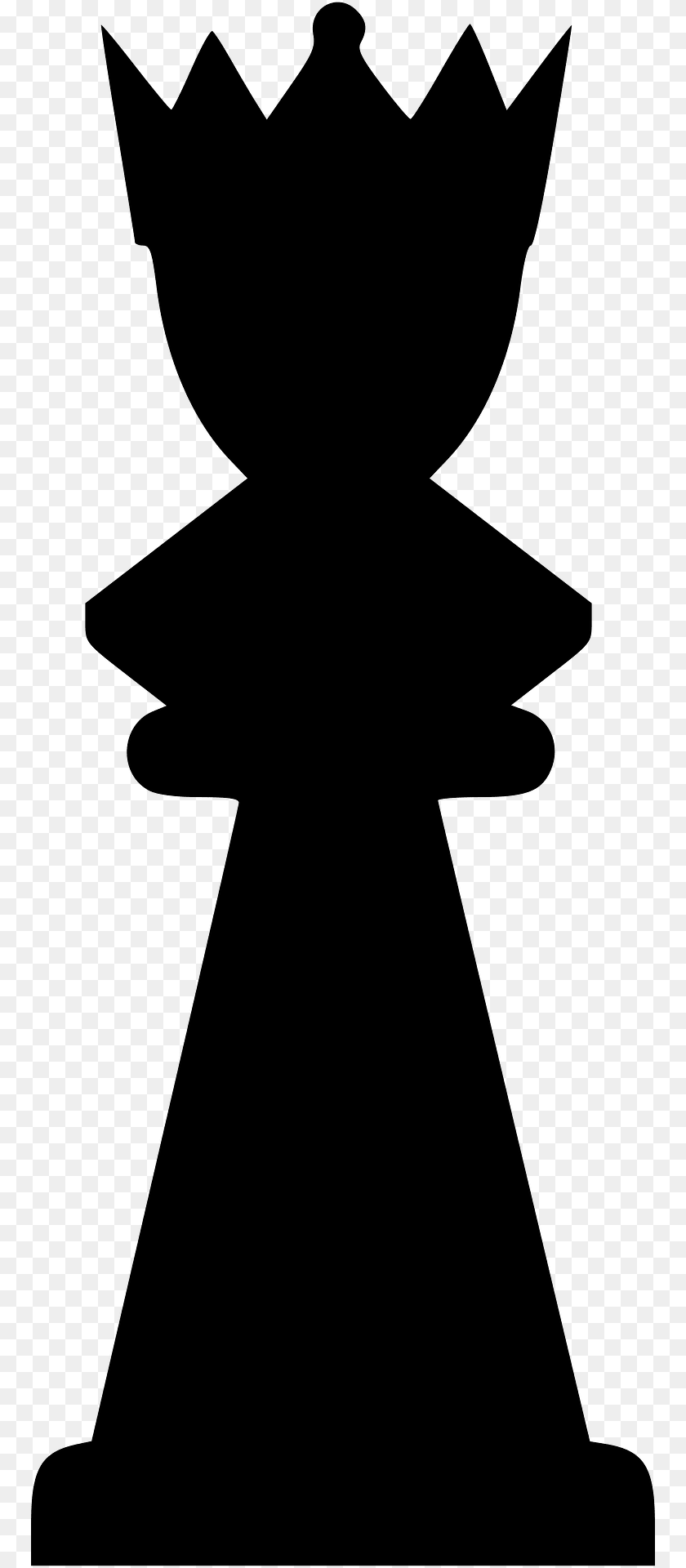 Chess Set Queen 1 Clipart, Silhouette, Person Transparent PNG