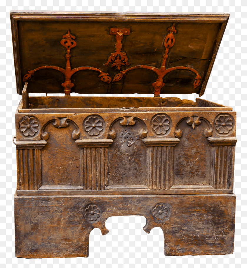 782x856 Chest Medieval Middle Ages, Treasure, Altar, Church HD PNG Download