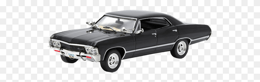 535x207 Chevrolet Impala 143 Scale Replica Black 1967 Chevrolet Impala, Car, Vehicle, Transportation HD PNG Download