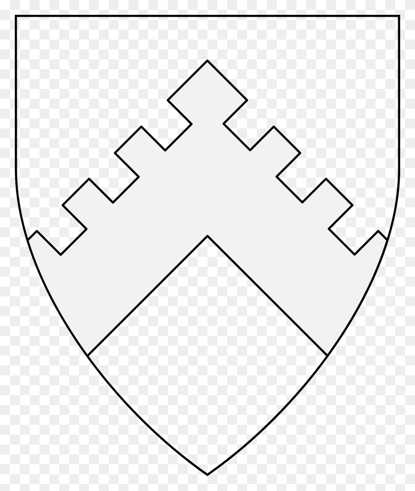 1517x1818 Chevron Embattled Emblem, Cross, Symbol, Stencil Descargar Hd Png