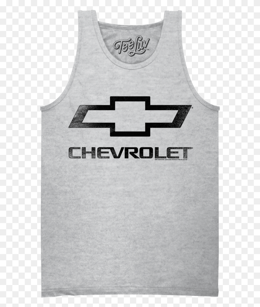 583x931 Chevy Bowtie Chevrolet Find New Roads Logo, Clothing, Apparel, Tank Top HD PNG Download