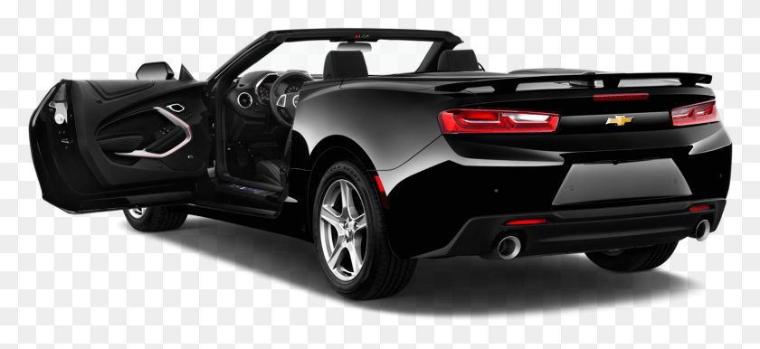1633x683 Chevy Camaro 2017 Negro Convertible, Coche, Vehículo, Transporte Hd Png