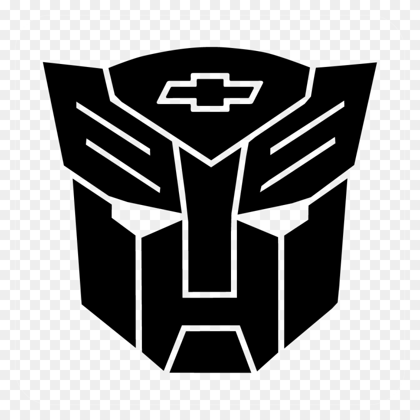 1051x1051 Chevy Logo Good Back With Latest Hitch Transformers Optimus Prime Logo, Stencil, Symbol, Emblem HD PNG Download