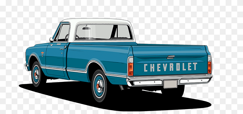 729x394 Chevy Truck Legends Year History Chevrolet, Pickup Truck, Transportation, Vehicle, Car Clipart PNG